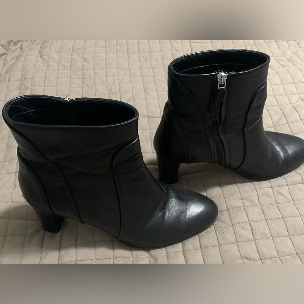 Grigiarancio women’s heeled leather boots size 40 (9)